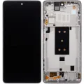 LCD Assembly With Frame For Xiaomi 11T Pro (Aftermarket: Incell) (Moonlight White)
