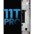 LCD Assembly With Frame For Xiaomi 11T Pro (Aftermarket: Incell) (Meteorite Gray)