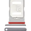 Dual Sim Card Tray For Motorola Edge 30 (XT2203 / 2022) (Supermoon Silver)