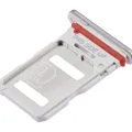 Dual Sim Card Tray For Motorola Edge 30 (XT2203 / 2022) (Supermoon Silver)