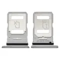 Single Sim Card Tray For Motorola Edge 30 (XT2203 / 2022) (Supermoon Silver)