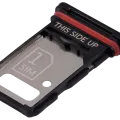 Dual Sim Card Tray For Motorola Edge 30 (XT2203 / 2022) (Meteor Grey)