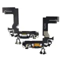 Charging Port Flex Cable For iPhone 13 Mini (Aftermarket Plus) (Blue)