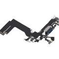 Charging Port Flex Cable For iPhone 13 Mini (Aftermarket Plus) (Blue)