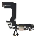 Charging Port Flex Cable For iPhone 13 Mini (Aftermarket Plus) (Pink)