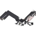 Charging Port Flex Cable For iPhone 13 Mini (Aftermarket Plus) (Pink)