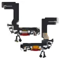 Charging Port Flex Cable For iPhone 13 Mini (Aftermarket Plus) (Red)