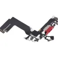 Charging Port Flex Cable For iPhone 13 Mini (Aftermarket Plus) (Red)