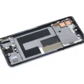 LCD-Frame For ZTE Axon 30 Pro 5G (Black)