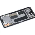 LCD-Frame For ZTE Axon 30 Pro 5G (Black)