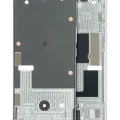 LCD-Frame For ZTE Axon 30 Pro 5G (White)