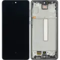 OLED Assembly With Frame For Samsung Galaxy A73 (A735 / 2022) (Refurbished) (Gray)