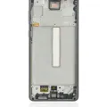 OLED Assembly With Frame For Samsung Galaxy A73 (A735 / 2022) (Refurbished) (Gray)