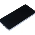 OLED Assembly With Frame For Samsung Galaxy A73 (A735 / 2022) (Refurbished) (Gray)