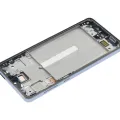 OLED Assembly With Frame For Samsung Galaxy A73 (A735 / 2022) (Refurbished) (Gray)
