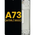 OLED Assembly With Frame For Samsung Galaxy A73 (A735 / 2022) (Refurbished) (Mint)