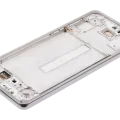 OLED Assembly With Frame For Samsung Galaxy A73 (A735 / 2022) (Refurbished) (White)