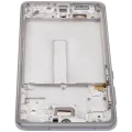 OLED Assembly With Frame For Samsung Galaxy A73 (A735 / 2022) (Refurbished) (White)