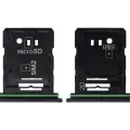 Dual Sim Card Tray For Sony Xperia 10 III (Black)
