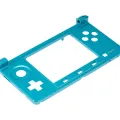 Mid-Frame Housing For Nintendo 3DS (Turquoise)