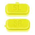 SR and SL Switch Button For Nintendo Switch Joy Con Controller (2 Piece Set) (Yellow)