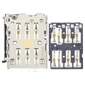 Sim Card Reader For Motorola Moto G200 5G (XT2175 / 2022) (2 Piece Set)