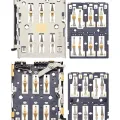 Sim Card Reader For Motorola Moto G200 5G (XT2175 / 2022) (2 Piece Set)