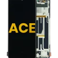 OLED Assembly With Frame For OnePlus ACE (Refurbished) (All Colors)