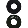 Back Camera Lens (Glass Only) With Adhesive For OnePlus Nord CE 2 5G (2 Piece Set)