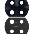 Back Camera Lens (Glass Only) With Adhesive For Xiaomi Redmi Note 9T