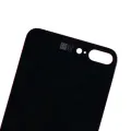 Back Glass With 3M Adhesive For iPhone 8 Plus (No Logo / Large Camera Hole) (Red)