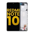 OLED Assembly With Frame For Xiaomi Redmi Note 10 4G / Redmi Note 10S (Refurbished) (All Colors)