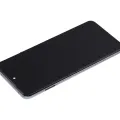 LCD Assembly With Frame For Xiaomi Redmi Note 9S / Redmi Note 9 Pro 4G (Aftermarket Plus) (Glacier White)