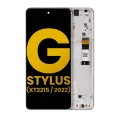 LCD Assembly With Frame For Motorola Moto G Stylus 5G (XT2215 / 2022) (Refurbished) (Seafoam Green)