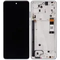 LCD Assembly With Frame For Motorola Moto G Stylus 5G (XT2215 / 2022) (Refurbished) (Seafoam Green)