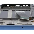 LCD Assembly With Frame For Motorola Moto G Stylus 4G (XT2317 / 2023) (Refurbished) (Blue)