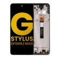 LCD Assembly With Frame For Motorola Moto G Stylus 5G (XT2315 / 2023) (Refurbished) (Cosmic Black)