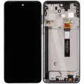 LCD Assembly With Frame For Motorola Moto G Stylus 5G (XT2315 / 2023) (Refurbished) (Cosmic Black)