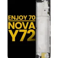 LCD Assembly With Frame For Huawei Enjoy 70 / Nova Y72 (Refurbished) (All Colors)