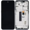 LCD Assembly With Frame For Nokia X100 5G (Refurbished) (Blue)