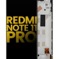 OLED Assembly With Frame For Xiaomi Redmi Note 11 Pro / Note 11 Pro 5G / Xiaomi Poco X4 Pro 5G / Redmi Note 11E Pro (Refurbished) (All Colors)