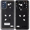 Mid-Frame Housing With Camera Lens For Motorola Moto G 5G (XT2213 / 2022) (Moonlight Gray)