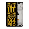 LCD Assembly With Frame For Xiaomi Redmi Note 11T 5G / Xiaomi Redmi Note 11 5G / Xiaomi Poco M4 Pro 5G (Refurbished) (All Colors)