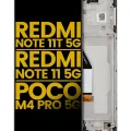 LCD Assembly With Frame For Xiaomi Redmi Note 11T 5G / Xiaomi Redmi Note 11 5G / Xiaomi Poco M4 Pro 5G (Refurbished) (All Colors)