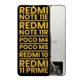 Дисплейний модуль (LCD) без рамки для Xiaomi Redmi Note 11E / Redmi Note 11R / Poco M4 5G / Poco M5 / Redmi 10 5G / Redmi 11 Prime / 5G (Refurbished) (усі кольори)