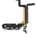 Charging Port Flex Cable For iPhone 14 Pro Max (Premium) (Silver)