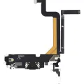 Шлейф зарядки для iPhone 14 Pro Max (Premium) (Space Black)
