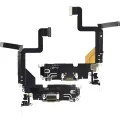 Charging Port Flex Cable For iPhone 14 Pro (Premium) (Gold)