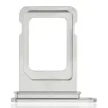 Dual Sim Card Tray For iPhone 14 Pro / 14 Pro Max (Silver)