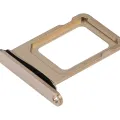 Dual Sim Card Tray For iPhone 14 Pro / 14 Pro Max (Gold)